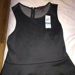 Material girl black shirt NWT